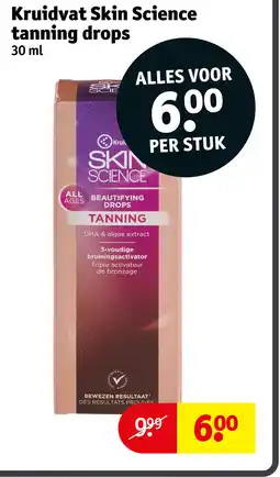 Kruidvat Kruidvat skin science tanning drops aanbieding