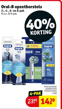 Kruidvat Oral-B opzetborstels aanbieding