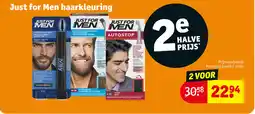 Kruidvat Just for men haarkleuring aanbieding