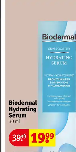 Kruidvat Biodermal hydrating serum aanbieding