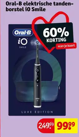 Kruidvat Oral-B elektrischetanden borstel io smile aanbieding