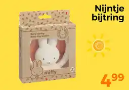 Trekpleister Nijntje bijtring aanbieding