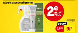 Kruidvat Altruist zonbescherming aanbieding