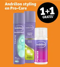 Kruidvat Andrélon styling en pro-care aanbieding