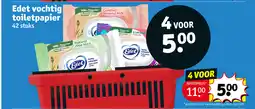 Kruidvat Edet vochtig toiletpapier aanbieding