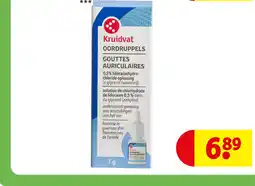 Kruidvat Kruidvat oordruppels aanbieding