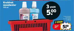 Kruidvat Kruidvat mondwater aanbieding