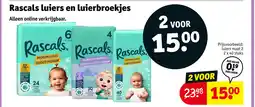 Kruidvat Rascals luiers en luierbroekjes aanbieding