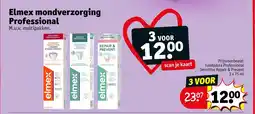 Kruidvat Elmex mondverzorging professional aanbieding