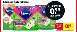 Kruidvat Libresse natural care aanbieding