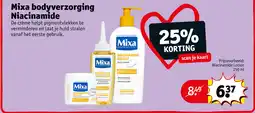 Kruidvat Mixa bodyverzorging niacinamide aanbieding