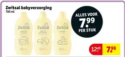Kruidvat Zwitsal babyverzorging aanbieding