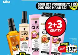 Kruidvat Gliss aanbieding