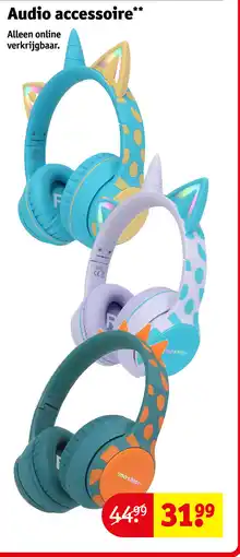 Kruidvat Audio accessoire aanbieding