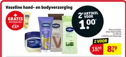 Kruidvat Vaseline hand en bodyverzorging aanbieding