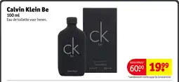 Kruidvat Calvin Klein Be aanbieding