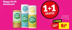 Kruidvat Happy earth deodorant aanbieding