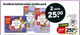 Kruidvat Kruidvat luierbroekjes jumbo pack aanbieding