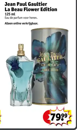 Kruidvat Jean paul gaultier la beau flower edition aanbieding