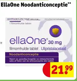 Kruidvat Ellaone noodanticonceptie aanbieding
