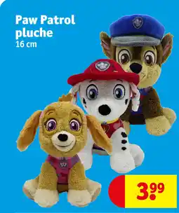 Kruidvat Paw patrol pluche aanbieding