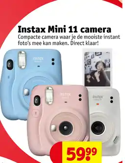 Kruidvat Instax Mini 11 camera aanbieding