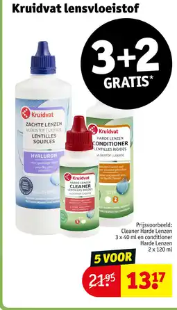 Kruidvat Kruidvat lensvloeistof aanbieding