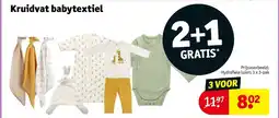 Kruidvat Kruidvat babytextiel aanbieding