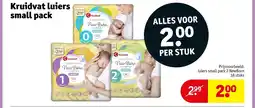 Kruidvat Kruidvat luiers small pack aanbieding