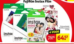 Kruidvat Fujifilm Instax Film aanbieding
