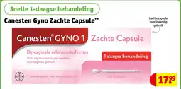 Kruidvat Canesten gyno zachte capsule aanbieding
