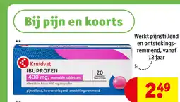 Kruidvat Kruidvat ibuprofen aanbieding