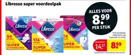 Kruidvat Libresse super voordeelpak aanbieding