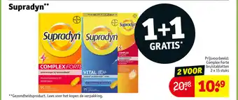 Kruidvat Supradyn aanbieding