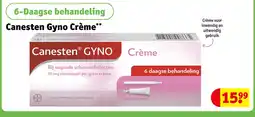 Kruidvat Canesten gyno crème aanbieding