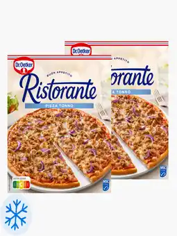 Flink Dr. Oetker Ristorante Pizza Tonno 355g 2x aanbieding