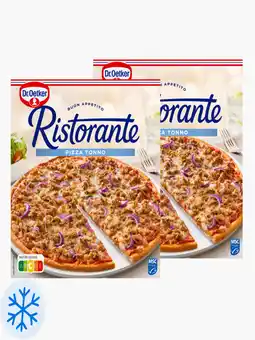 Flink Dr. Oetker Ristorante Pizza Tonno 355g 2x aanbieding
