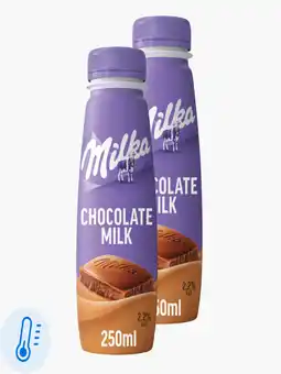Flink Milka Original Chocolademelk 250ml 2x aanbieding