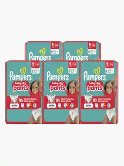 Flink Pampers Baby dry pants luierbroekjes maat 5 24st 5x aanbieding