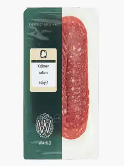 Flink Wahid Halal kalkoensalami 100g -30% aanbieding