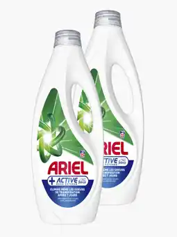 Flink Ariel Vloeibaar liquid + Active 1125ml 2x aanbieding