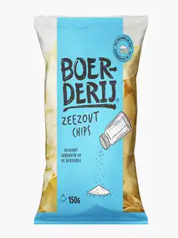 Flink Boerderij chips Zeezout 150g -10% aanbieding