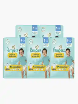 Flink Pampers Premium protection luiers maat 5 22st 5x aanbieding