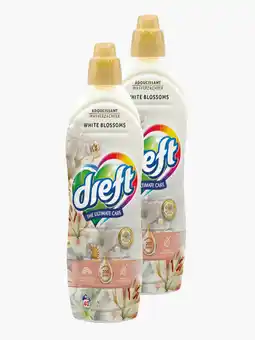 Flink Dreft Wasverzachter white blossoms 1L 2x aanbieding