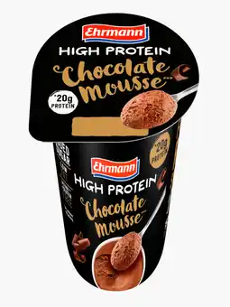 Flink Ehrmann High proteine mousse chocolade 200g -20% aanbieding