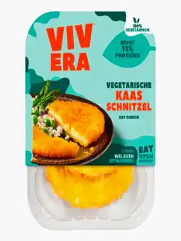 Flink Vivera vegetarische kaas schnitzel 200g -10% aanbieding