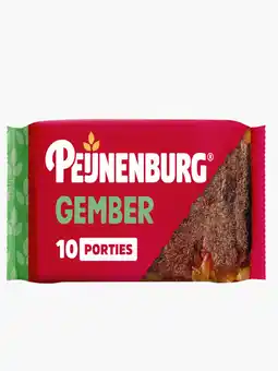 Flink Peijnenburg Ontbijtkoek gember ongesneden 348g -20% aanbieding