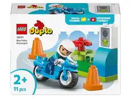 Lidl LEGO DUPLO 10471 Blauwe politiemotor aanbieding