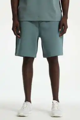 Wehkamp CHASIN' State.S Scuba regular sweatshort groen aanbieding