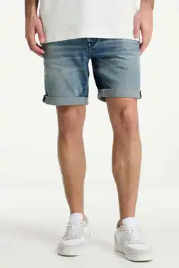 Wehkamp CHASIN' Ego.S Vapor slim short medium blue denim aanbieding